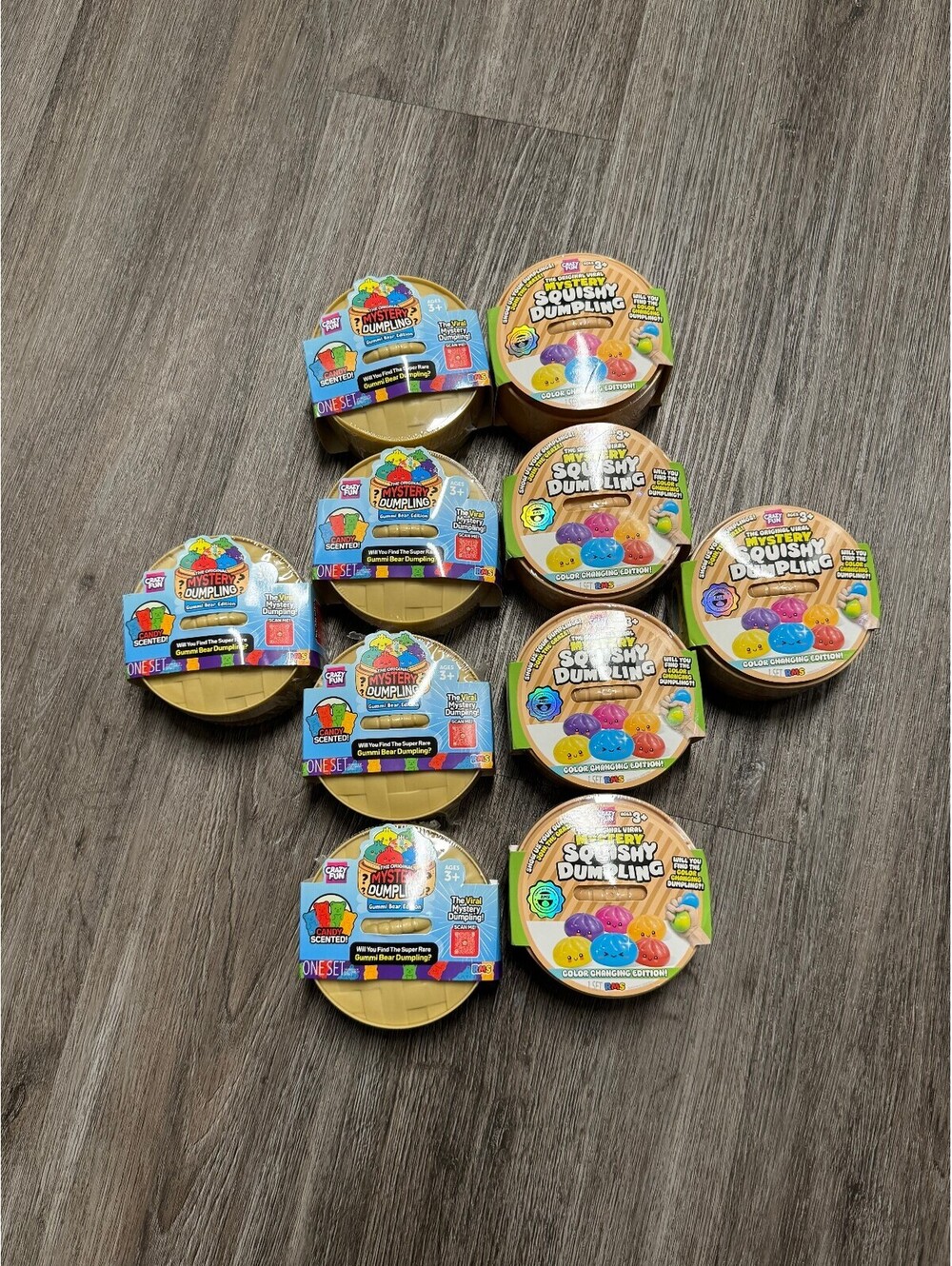 10x Authentic Crazy Fun RMS ASSORTED Mystery Dumpling NEW/SEALED